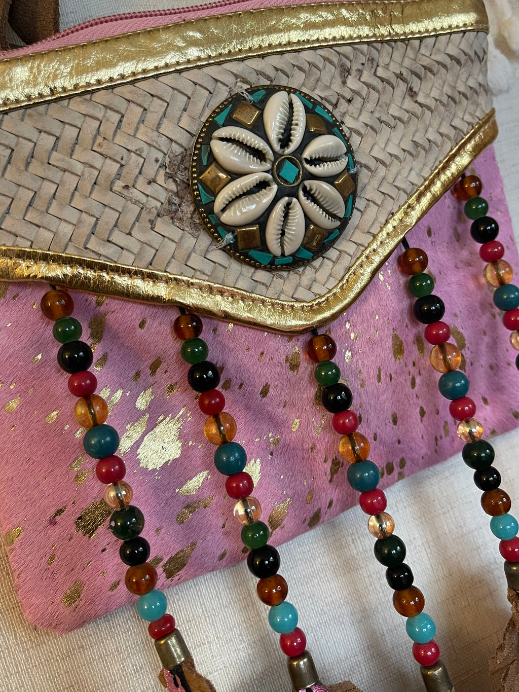 Raven Crossbody (Pink)